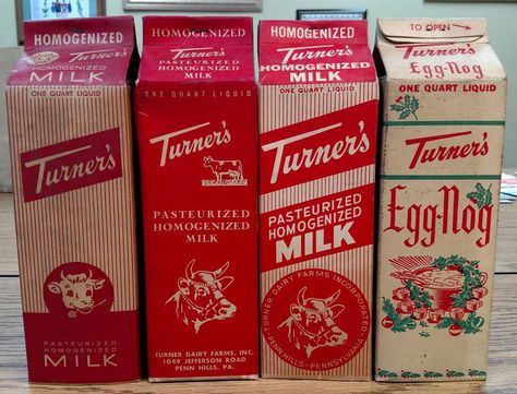 Retro Packaging, Carton Design, Milk Packaging, Pasteurizing Milk, Milk Box, Miniature Projects, Vintage Packaging, Food History, Creative Graphic Design