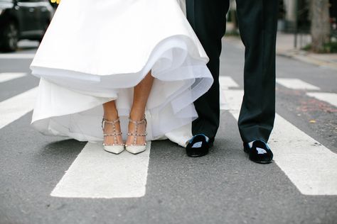 Bookish Wedding, Valentino Wedding Shoes, Detroit Engagement Photos, Valentino Rockstud Heels, Rustic Spring Wedding, Gramercy Park Hotel, Rockstud Heels, Valentino Heels, Hotel In New York City