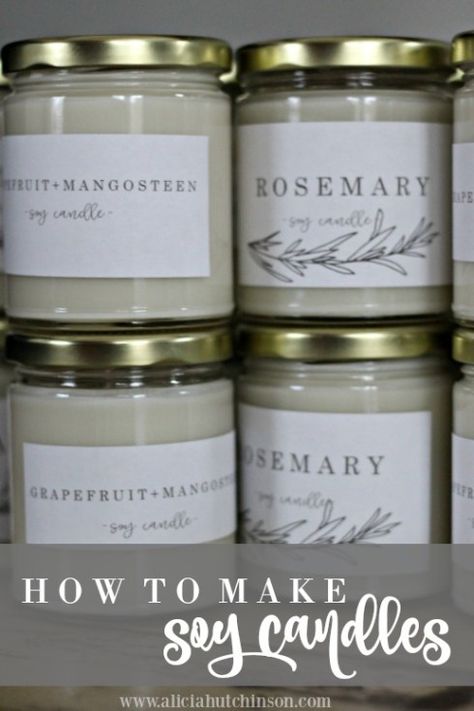 Make Soy Candles, Diy Candles Easy, Homemade Soy Candles, Soya Mumu, Spa Candle, Making Candles Diy, Candle Making Business, Making Candles, Diy Marble