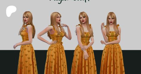 Evermore Dress- Taylor Swift- The Eras Tour - Divulgação | Patreon Taylor Swift Sims 4 Cc, Evermore Dress, Sims 4 Cc, Sims Cc, Eras Tour, Teen Wolf, Sims 4, Taylor Swift, Swift