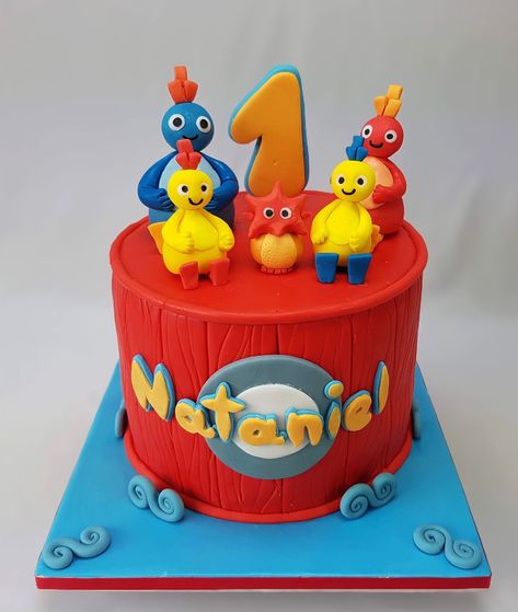 Twirlywoos Cake, 8 Yaş Doğum Günü Pastası, Birthday Cake Kids, Baby Cake, Kids Cake, Birthday Theme, 2nd Birthday, Amazing Cakes, Kids Birthday