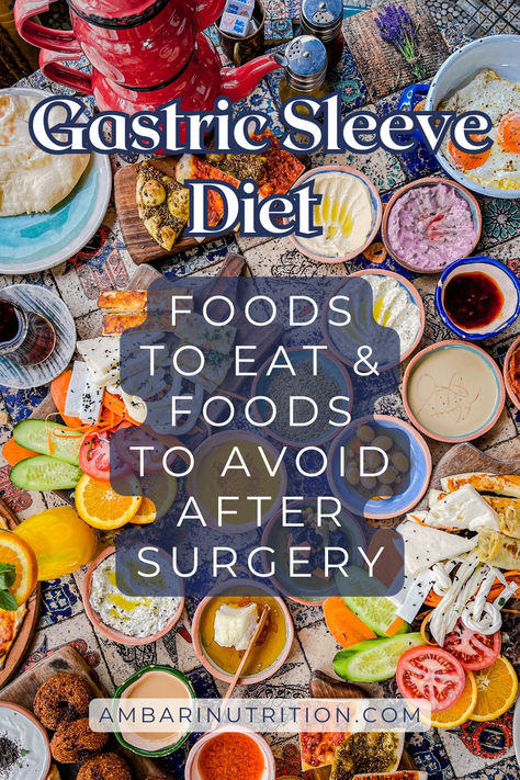 Gastric Sleeve Diet Guide - foods to eat & foods to avoid Phase 2 Bariatric Diet Puree, Vsg Diet Plan Post Op, Gastric Bypass Sleeve Post Op Liquid Diet, Liquid Foods After Surgery, Gastric Bypass Sleeve Reset Diet, Post Op Gastric Bypass Diet, Bariatric Recipes Sleeve Liquid Diet Post Op, Bariatric Diet Plan Post Op, Gastric Bypass Sleeve Soft Food Recipes