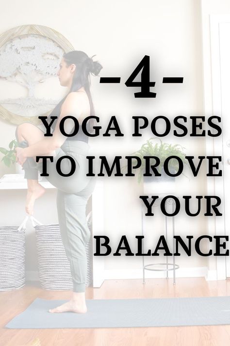 yoga poses for better balance Yoga For Balance And Strength, Yoga Balance Poses For Beginners, Balance On One Leg, Yoga To Strengthen Core, Best Balance Exercises, How To Improve Balance Exercises, Moves To Improve Balance, Yoga For Stability, Yoga Poses Balance