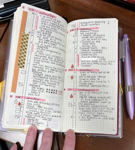 Hobonichi Weeks Notes Pages, Hobonichi Weeks Mega Layout Ideas, Hobonichi Weeks Monthly Layout, Hobonichi Planner Weeks, Hobonichi Weeks Budget Layout, Planner Spread Inspiration, Language Journal, Hobonichi Weeks Mega, Fauxdori Travelers Notebook