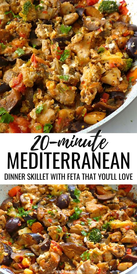 Mediterranean Mustard Chicken, One Pot Mediterranean Chicken, Skinnytaste Mediterranean, Medetterian Diet, Medditeranean Food Recipes Chicken, Meditranian Meals Easy, Medatrainian Recipes, Metteranian Diet Meals, Medatrainian Diet Recipes