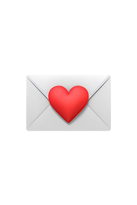 Emoticon Love Iphone, Iphone Emoji Love, Letter Emoji, Iphone Emoji Png, Fairy Emoji, Heart Emoji Stickers, Box Emoji, Envelope With Heart, Emoji Messages