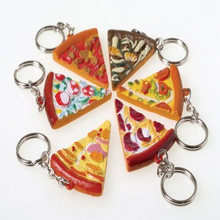 Pizza Key Chains Pizza Emoji, Pizza Party Favors, Pizza Hat, Cute Pizza, Car Accessories Diy, Pizza Design, Fun Organization, Deco Stickers, Colorful Backpacks