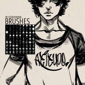 My Current Brush Set by Stereofrenik Krita Brushes Free, Digital Brushes, Best Procreate Brushes, Photoshop Brushes Free, Illustrator Brushes, Draw The Squad, Procreate Brushes Free, Best Brushes, Art Things