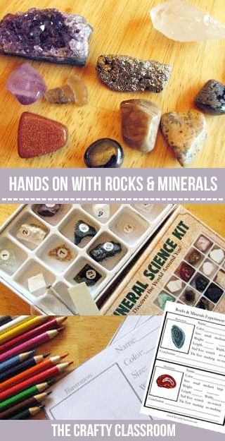 RocksMineralsPin Geology Crafts, Geology Activities, Rock Science, Green Science, Discovery Day, Montessori Science, Rock Cycle, Science Notebooks, 4th Grade Science