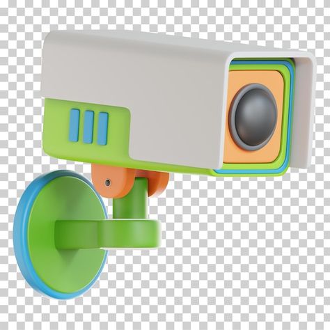 PSD cctv camera 3d illustration | Premium Psd #Freepik #psd #iot #system #internet-things #smart-technology Camera Clip Art, 3d Camera, Ganesha Painting, Smart Technology, Instagram My Story, 3d Artwork, Cctv Camera, 3d Illustration, Security Camera