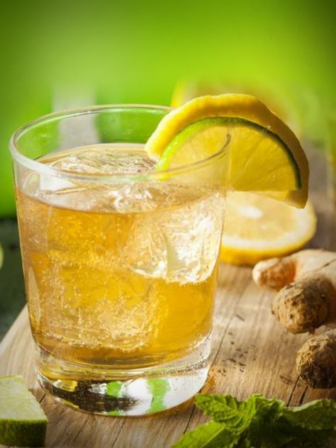 With gin, St. Germain elderflower and ginger beer, add some flavor to your Purim celebration this year with this Triple G Cocktail! Pin now, make later! http://www.joyofkosher.com/recipes/triple-g-cocktail/ Homemade Ginger Beer, Ginger Beer Recipe, Homemade Ginger Ale, Ginger Beer Cocktail, Ginger Drink, Berbuka Puasa, Ginger Water, Beer Cocktails, Natural Drinks