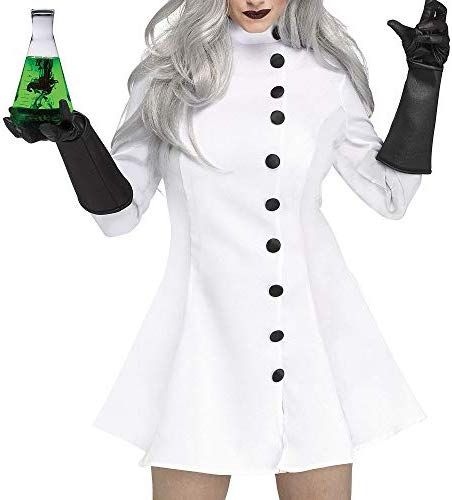 Female Mad Scientist, Mad Scientist Costume, Doctor Halloween Costume, Scientist Costume, Party City Costumes, Office Halloween, Girls Art, Party Store, Fun World