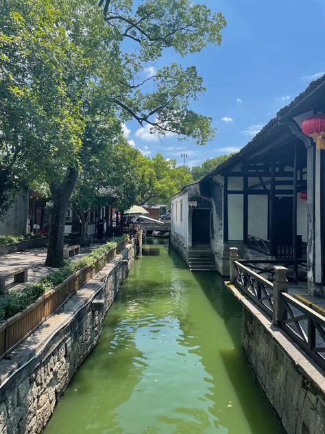 Shaoxing China, River City, River Town, Autumn Bridge, Japanese Town, Asia City, Chinese Architecture, City Wallpaper, Urban Planning