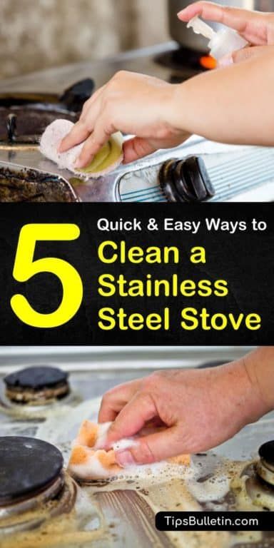 Cleaning Stainless Steel Stove Top, How To Clean Stainless Steel Stove Top, Clean Stainless Steel Stove Top, Cleaning Stove, Clean Stove Burners, Iron Cleaning, Stainless Steel Gas Stove, Cleaning Stainless Steel, Daily Cleaning Routine