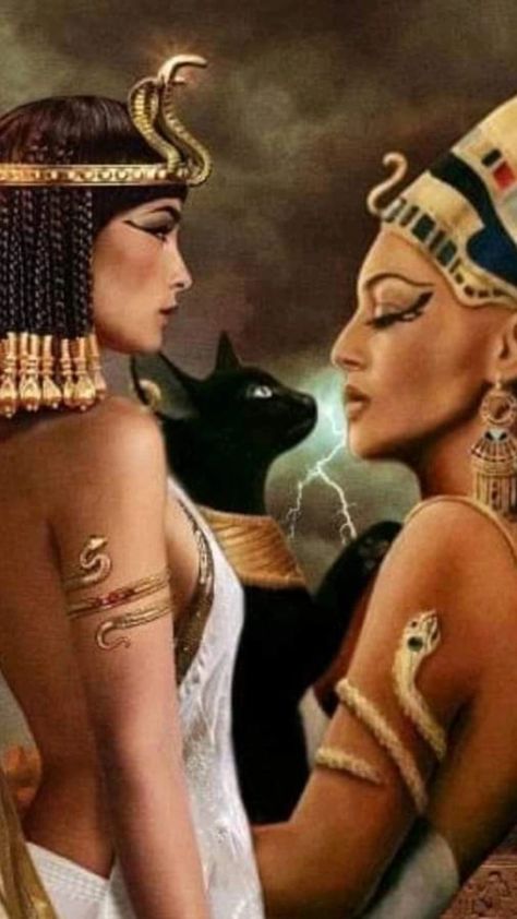 Cleo Patra Costumes, Cleo Patra, Egypt Tattoo Design, Egyptian Kings And Queens, Egyptian Goddess Art, Goddess Magic, Abstract Horse Art, Egypt Concept Art, Ancient Egyptian Artifacts