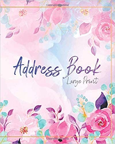 Address Book Large Print: Address Book Large Print For Seniors : Big Address Book For Seniors : Addresses, Phone (Home, Cell, Work), Email and Notes ... Use Good For Seniors Or Vision-Impaired (1): Address Book Large Print Publishing: 9798616702081: Amazon.com: Books Address Books, Work Email, Address Book, Print Book, Kindle Reading, Large Prints, Free Apps, Books