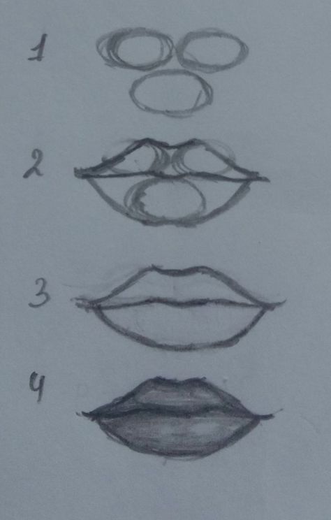 How To Draw Different Types Of Lips, Different Lips Drawing, How To Draw Small Lips, Things To Draw Face, How To Draw Eyes Beginner, Easy Drawings Lips, Drawing Lips Easy, Cute Mouth Drawing, How To Draw Lips Easy