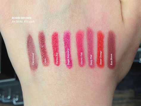 Bobbi Brown Art Sticks Bobbi Brown Art Stick, Rosé Brown, Brown Art, Makeup Swatches, The Void, Beautiful Makeup, Pink Brown, Beauty Blogger, Dusty Rose