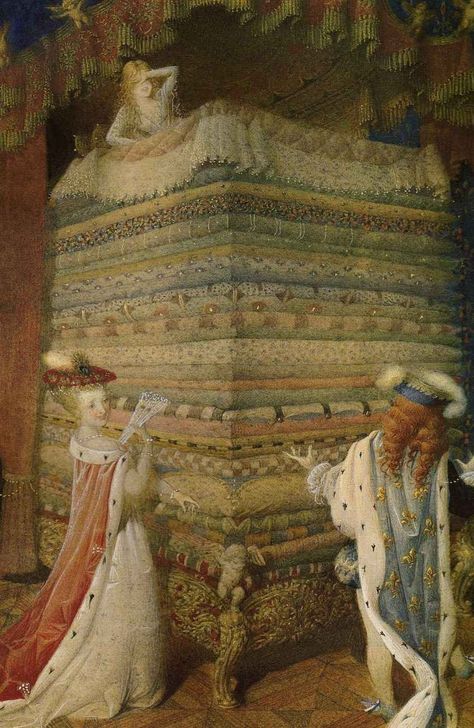 Gennady Spirin, The Magic Faraway Tree, Hans Christian Anderson, 동화 삽화, Children's Stories, Princess And The Pea, Soyut Sanat Tabloları, Fairytale Illustration, Stay Gold