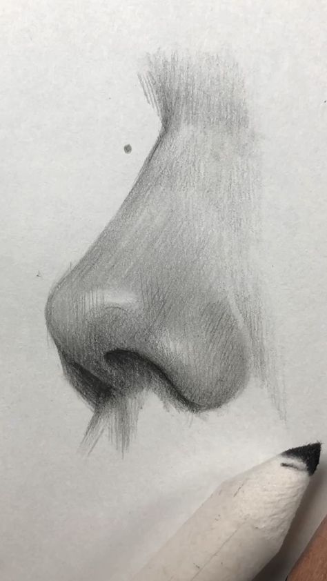 Drawing Of A Nose, Desen Realist, Drawing Hands, Couple Drawing, Drawing Eyes, Nose Drawing, Siluete Umane, Cool Pencil Drawings, Hummingbird Tattoo