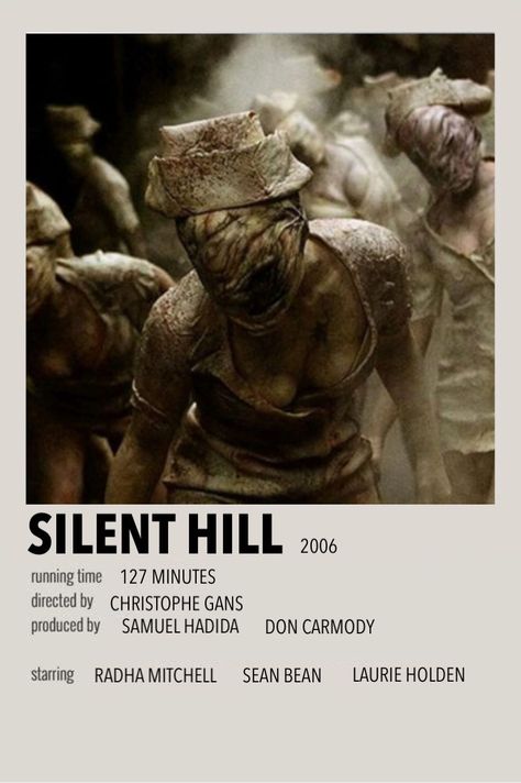 Silent Hill Movie Poster, Silent Hill Poster, Silent Hill Film, Silent Hill Movie, Silent Hill 2006, May Movie, Horror Movies List, Film Class, Halloween Film