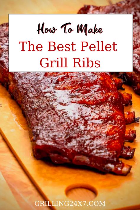 Whether you like baby backs or spare ribs, I got all of my best Pellet Grill Ribs in one place. Complete with helpful tips and step-by-step instructions. Pellet Grill Rib Recipes, Ribs On The Pellet Grill, Pellet Grill Pork Ribs, Beef Ribs On Pellet Grill, Pork Ribs Pellet Smoker, Pellet Grill Baby Back Ribs, Spare Ribs On Pellet Grill, Baby Back Ribs Pellet Grill, Smoked Spare Ribs Pellet Grill