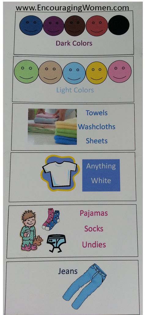 Sorting laundry, Laundry bin label Laundry Sorting Chart, How To Sort Laundry Colors, Laundry Clothes Sorting, Laundry Sorting Guide, Laundry Color Sorting Chart, Laundry Sorting Ideas, Room Organization Clothes, Laundry Sorting System, How To Sort Laundry