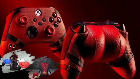 Xbox Reveals Limited-Edition Deadpool Controller Deadpool Controller, Xbox Controller, Gift Inspo, Deadpool Wolverine, July 17, Technology News, Limited Editions, Xbox, To Win