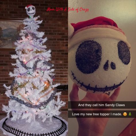 Diy Nightmare Before Christmas Tree Topper, Diy Nightmare Before Christmas Tree, Jack Skellington Tree Topper, Nightmare Before Christmas Tree Topper, Jack Skellington Tree, Jack Skellington Christmas Tree, Diy Jack Skellington, Jack Skellington Christmas, Nightmare Before Christmas Tree