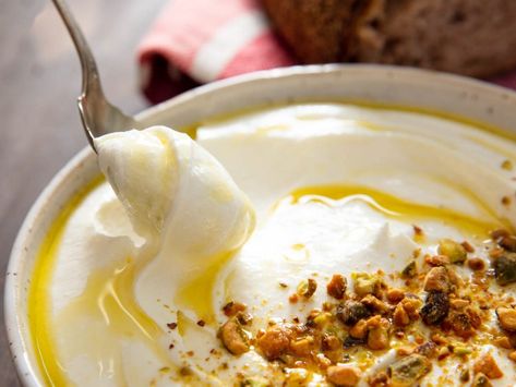 You’ll Want to Spread This Whipped Feta Dip on Everything | Serious Eats Easy Whipped Feta, Immersion Blender Recipes, Whipped Feta Dip, Oven Dried Tomatoes, Dip Sauce, Feta Dip, Condiment Recipes, Whipped Feta, Thanksgiving Dishes