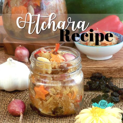 Foxy Folksy - Modern Filipino Kitchen - YUMMY ATCHARA RECIPE Atchara Recipe, Modern Filipino Kitchen, Filipino Kitchen, Foxy Folksy, Pickled Vegetables, Fruit