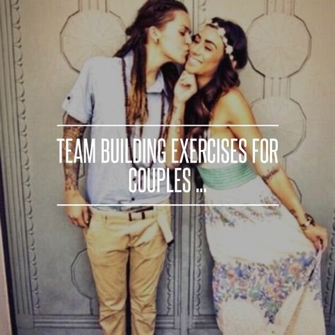 Team Building For Couples, Couple Building Activities, Marriage Activities, Couples Communication Exercises, Couples Ministry, Teamwork Activities, Couples Communication, Sleepless In Seattle, Team Building Games