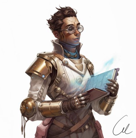 Dnd Tailor Shop, Dnd Artillerist Artificer, Dnd Heist, Artificer Dnd, Dnd Artificer, Dnd Elves, Male Elf, Character Prompts, Pathfinder Character