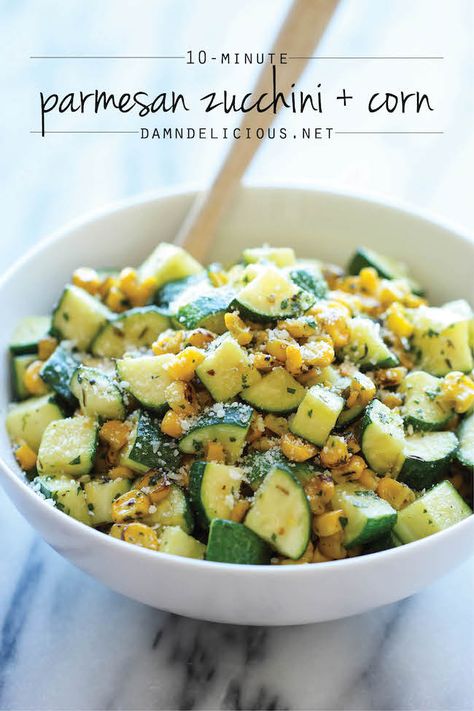 Parmesan Zucchini, Vegetable Sides, Zucchini Recipes, Side Recipes, Veggie Dishes, Vegetable Side Dishes, 10 Minute, Vegetable Dishes, Side By Side