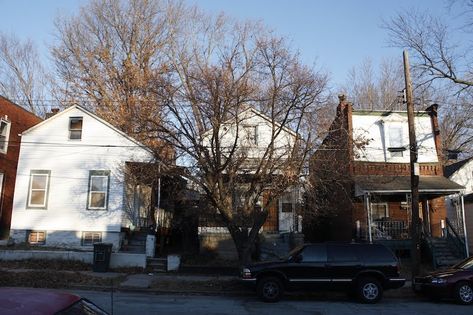 Lower Class Homes, Small Town Aesthetic, Midwest Winter, Town Aesthetic, Shotgun House, Midwest Emo, Rust Belt, Small Town America, The Cardigans