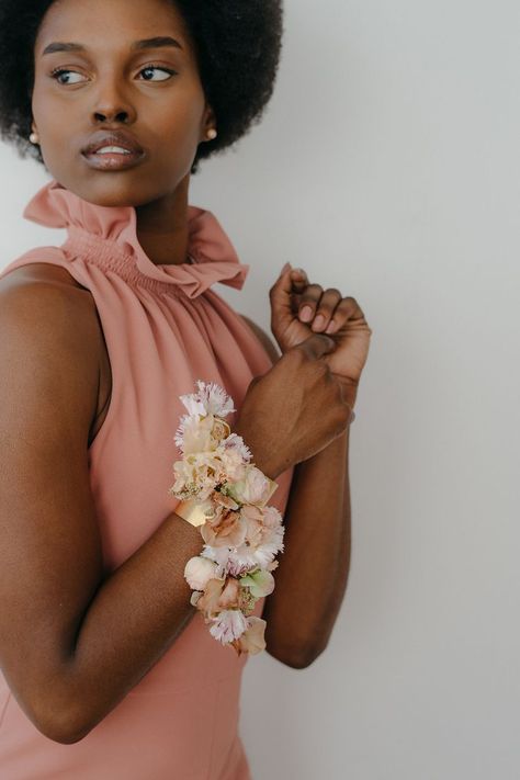 A Season, Floral Wearables, Cuff Corsage, Antique Hydrangea, Dallas Photography, Floral Dress Design, Hydrangea Garden, Summer Bouquet, Park Models