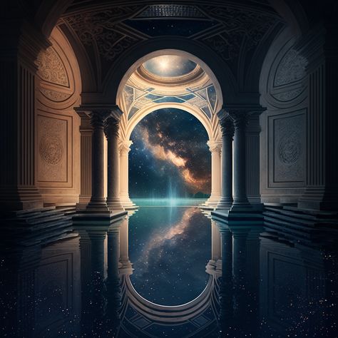 Fantasy Star, Moon Kingdom, Space Princess, Dark Color Palette, Underwater Art, My Fantasy World, Fantasy Castle, Fantasy Story, Fantasy Places