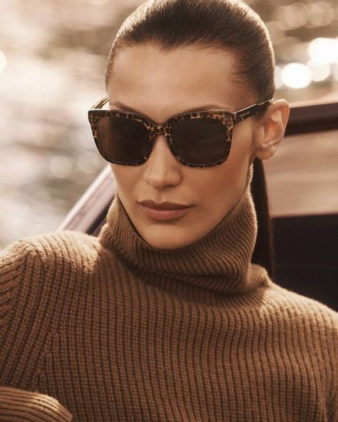 Michael Kors on Instagram: "Serving fall looks, @BellaHadid takes our San Marino shades for a spin in London. #MichaelKors Photographed by @LachlanBailey" Model Photoshop, Michael Kors Fall, Bella Gigi Hadid, Michael Kors Sunglasses, American Fashion Designers, Fashion Advertising, Bella Hadid, Fall Looks, Boss Lady