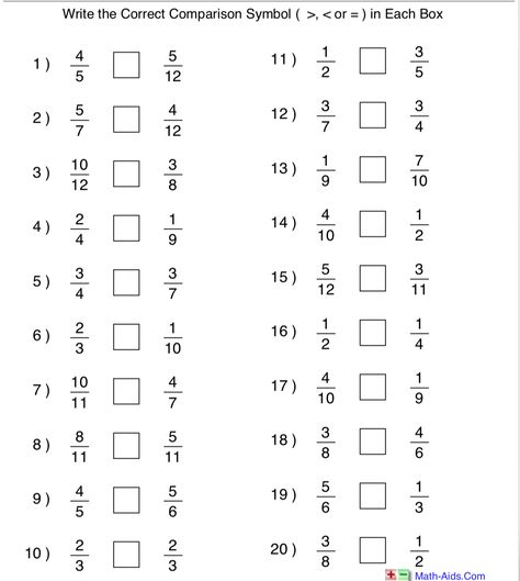 Grade 4 Maths Worksheets Fractions, Fractions Worksheets 4th Grade, Comparing Fractions 4th Grade, Ordering Fractions Worksheet, Comparing Fractions Worksheet, Soal Mtk, Ordering Rational Numbers, Fractions Worksheets Grade 4, Comparing And Ordering Fractions