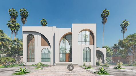 Modern Moroccan Architecture, Minimalist Villa, Design Exploration, مركز ثقافي, Arsitektur Masjid, تصميم للمنزل العصري, Architecture Design Sketch, House Arch Design, Modern House Facades