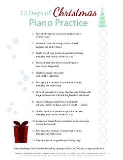 The 12 Days of Christmas Piano Practice Christmas Music Worksheets, Free Christmas Music, Piano Teaching Games, Music Printables, Piano Pedagogy, Ear Training, Piano Classes, Teaching Piano, Music Theory Worksheets