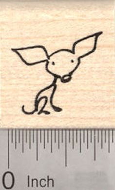 Chihuahua Rubber Stamp, Stick Figure Dog Chihuahua Tattoo, Stick Drawings, Draw Animals, Craft Stamps, Goofy Ahh, Stick Figure, Dachshund Puppy, Dog Tattoos, Dog Drawing