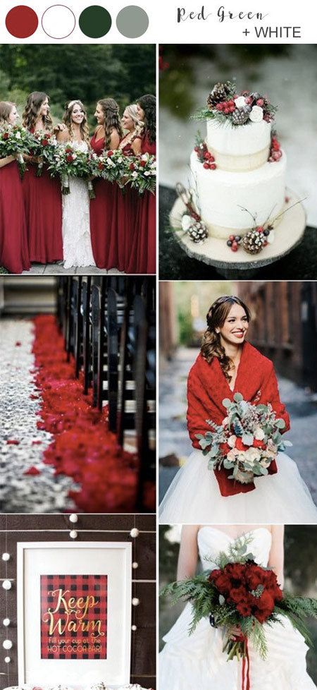 30 Festive Christmas Wedding Ideas for Winter Brides – Clear Wedding Invites Christmas Wedding Ideas Bridesmaids, Christmas Wedding Bridesmaids Dresses, Christmas Wedding Ideas On A Budget, Wedding Ideas For Winter, Grinch Wedding, Christmas Wedding Dress, Christmas Theme Wedding, Christmas Themed Wedding, Christmas Wedding Ideas