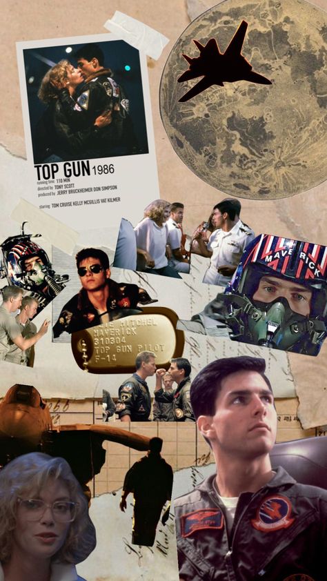 Tom Cruise Wallpaper Aesthetic, Tom Cruise Collage, Goose And Maverick, Tv Collage, Tom Cruz, Top Gum, Topgun Maverick, Kelly Mcgillis, Maverick And Goose