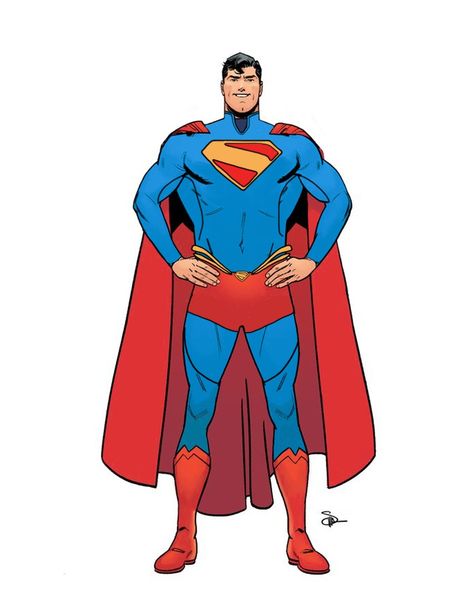 Superman Redesign Concept Art, Superman Poses, Superman Redesign, Superman Pose, Superman Artwork, Comics Characters, Superman Family, Superman Art, Fan Poster