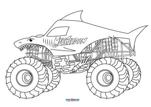 Monster Truck Drawing, Monster Truck Art, Monster Jam Birthday, Tractor Coloring Pages, Monster Truck Theme, Truck Tattoo, Monster Truck Coloring Pages, Kids Colouring, Free Printable Crafts