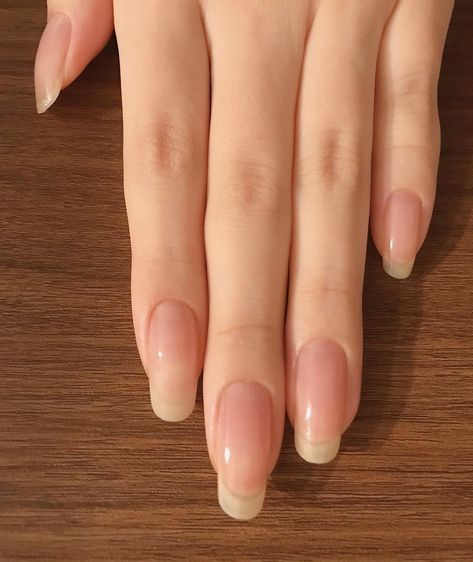 Long Nail Beds, Long Natural Nails, Nail Beds, Blush Nails, Pretty Gel Nails, Soft Nails, Minimalist Nails, Healthy Nails, Dream Nails