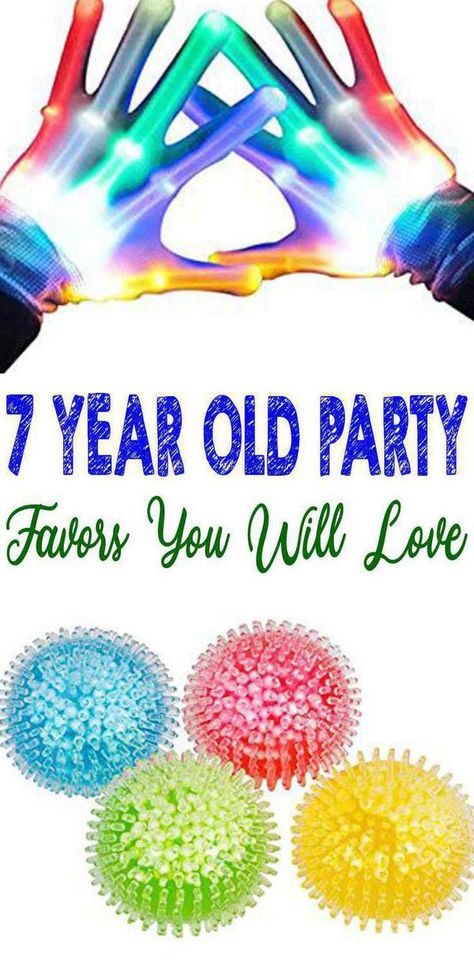 Check out these amazing 7 year old party favors. Have an awesome 7 year old party for your child. These party favors are a great way to add a 7 year old goodie bag for the children and make the kids 7 year old party memorable. 9 Year Birthday Party Favors, Birthday Party Games For Kids Age 7, Birthday Party Ideas For 7 Year Boy, Two Year Old Party Favors, Birthday Theme For 8 Year Boy, Six Year Old Birthday Shirt, Boy Birthday Favors, 7th Birthday Boys, Boys Birthday Party Favors