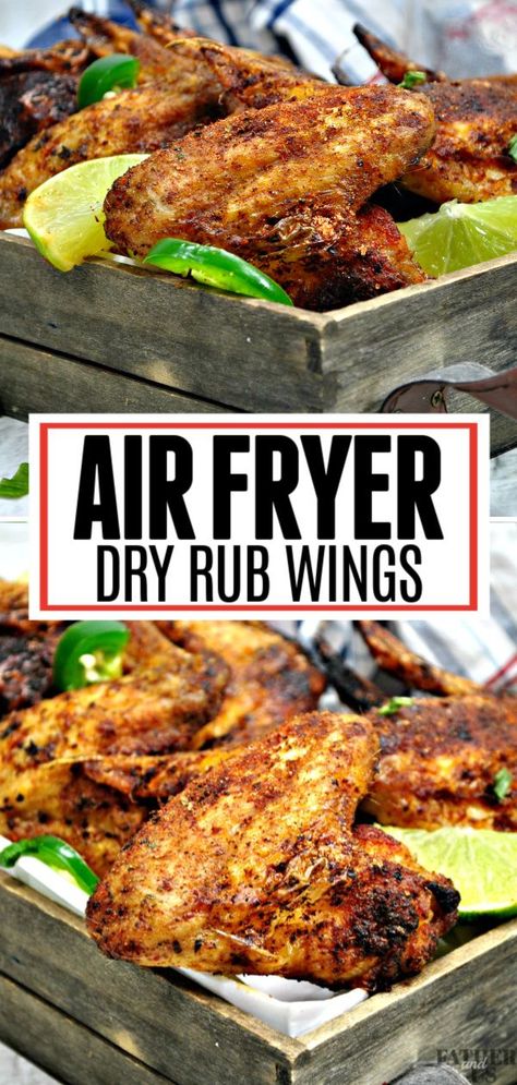 Best Wing Dry Rub, Dry Rub For Chicken Wings Air Fryer, Dry Run For Chicken Wings, Chicken Wing Seasoning Air Fryer, Marinade For Chicken Wings Air Fryer, Chicken Drumettes Air Fryer, Chicken Wing Rubs, Best Chicken Wing Seasoning, Air Fryer Appetizers Recipes