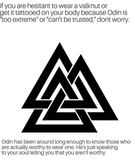 Discover in Less than 2 Minutes the Full Meaning of the Most Powerful Symbol of the Viking & Norse Mythology Culture. THE VALKNUT, the Three Triangles #viking #vikingstore #valknut Viking Valknut Tattoo, Til Valhalla Tattoo, Nick Tattoos Men, Till Valhalla Tattoo, Valknut Tattoo Design, Valknut Meaning, Valhalla Symbol, Anarchist Tattoo, Valknut Tattoo